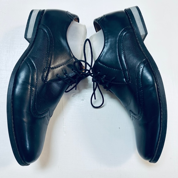 Gino Pheroni Clay Oxford Black Men\'s Dress Shoe Size US 8.5